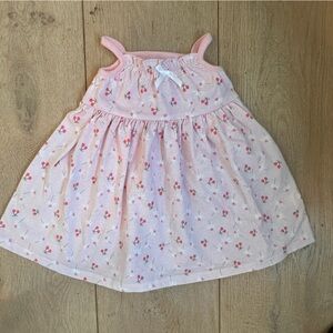 Pink Cherry Print Kids top